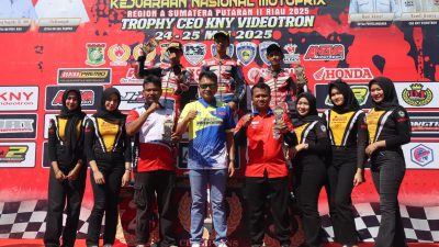 Polres Kampar Amankan Kejurnas Motoprix Bangkinang